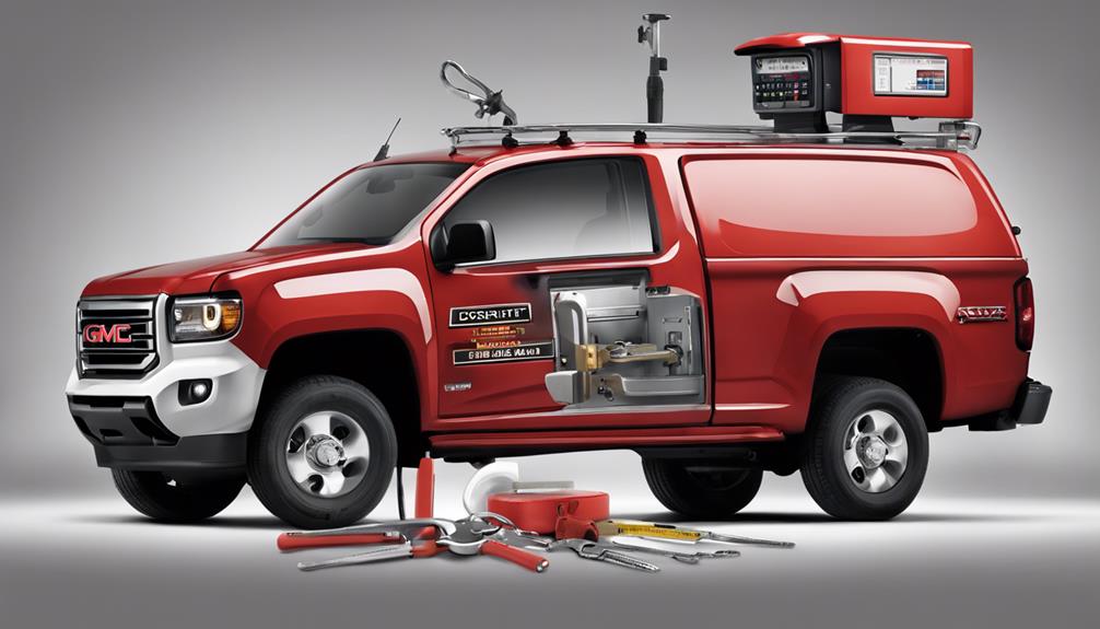 gmc canyon locksmith services