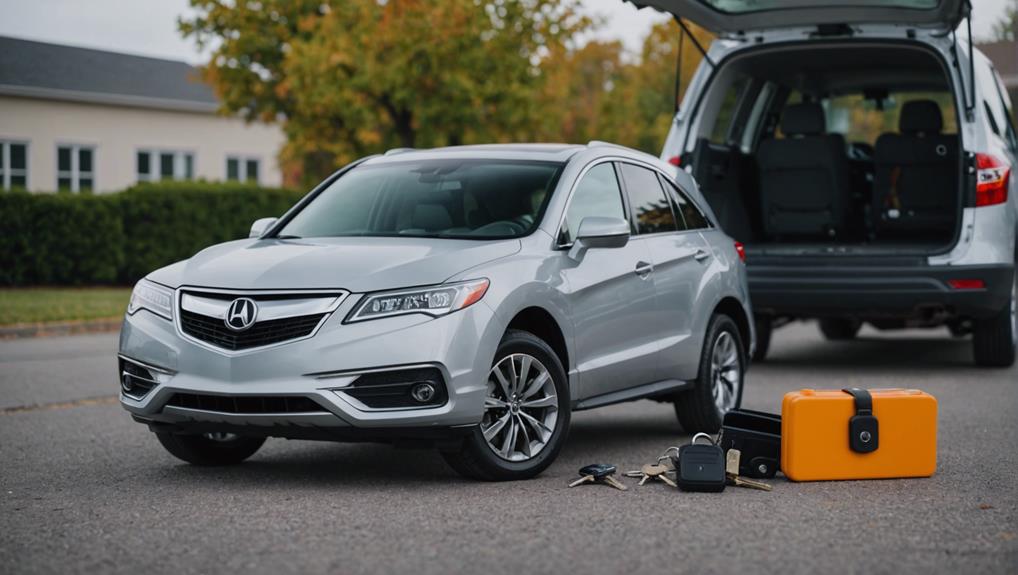 acura rdx key replacement