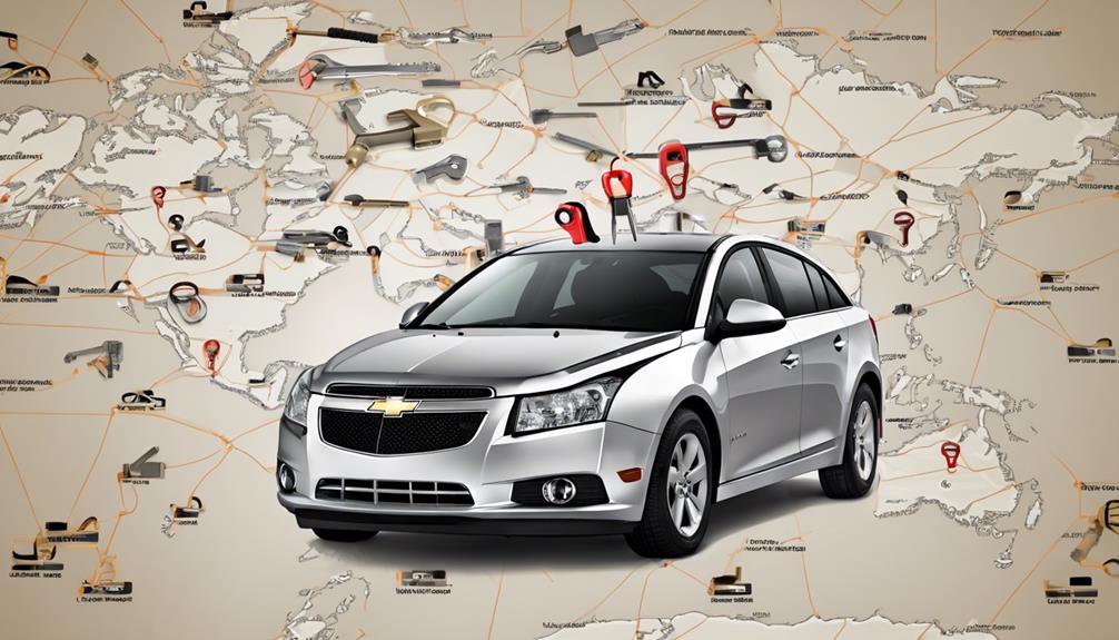 chevrolet cruze locksmith services