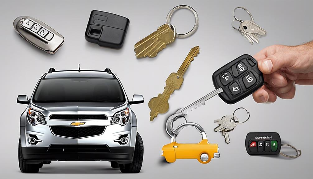 chevrolet equinox locksmith services