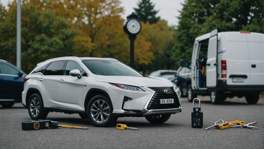 comprehensive lexus rx locksmith