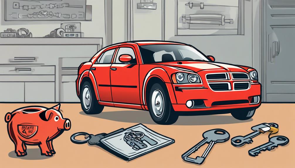 cost effective dodge magnum key replacement