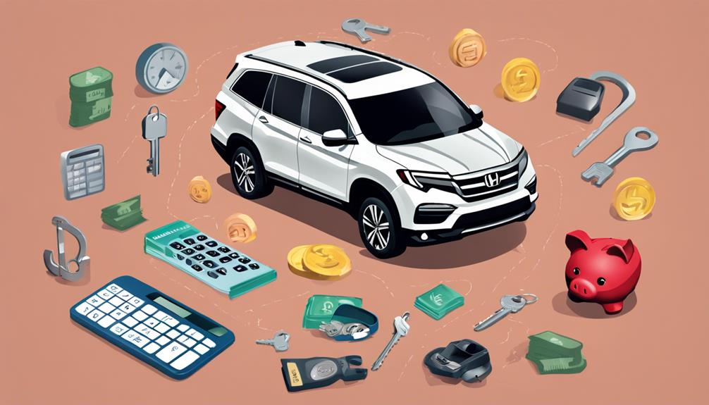 cost saving honda pilot keys