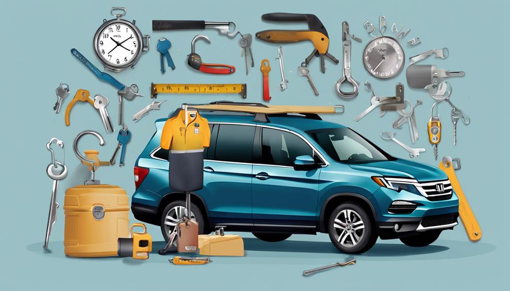 honda pilot locksmith services