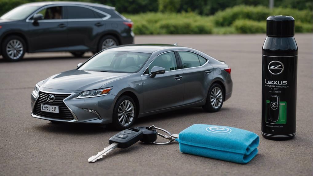 lexus es key maintenance