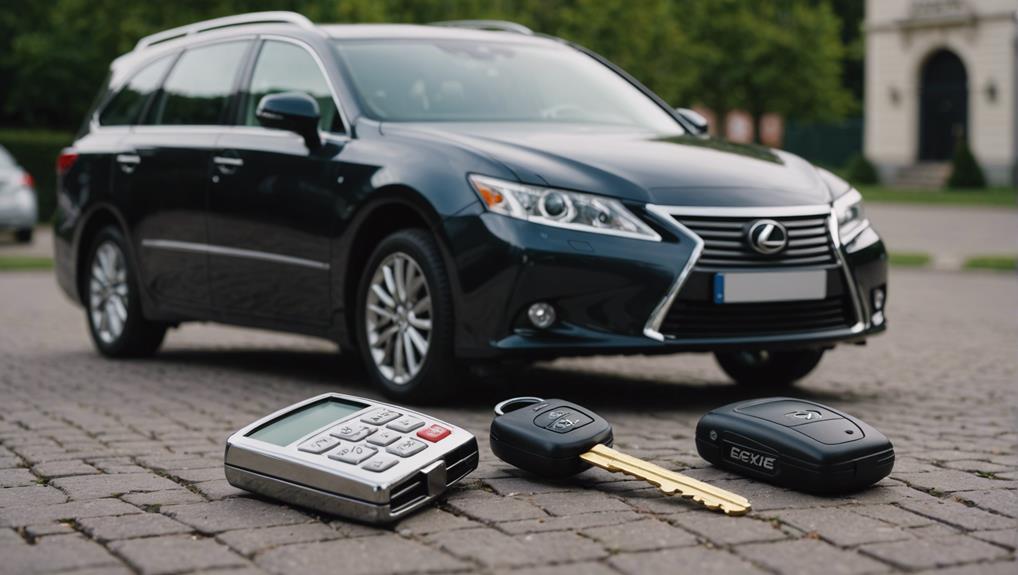 lexus es key replacement