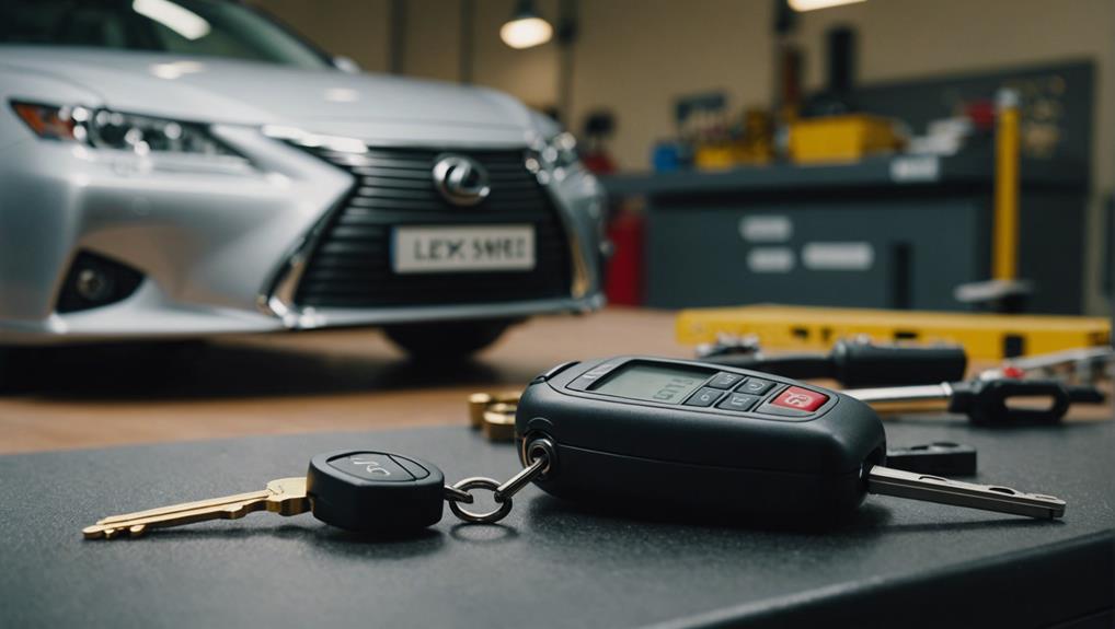 lexus es key services