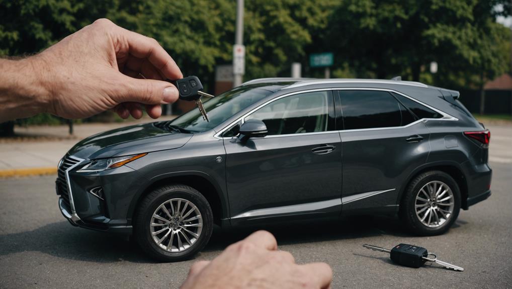 lexus rx key replacement