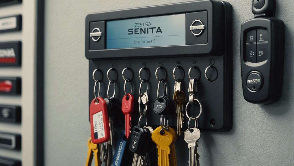 maintaining nissan sentra keys