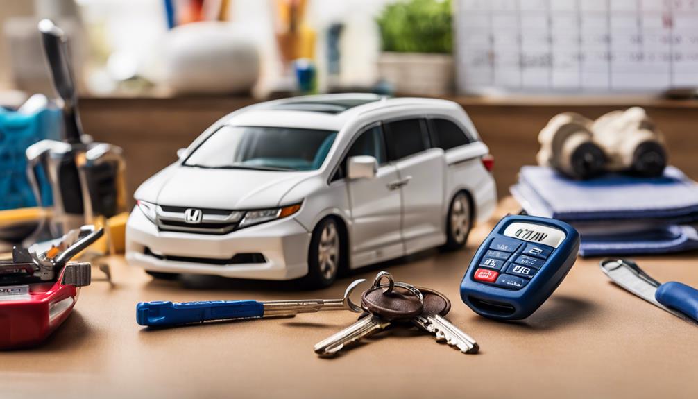 prevent honda odyssey key loss