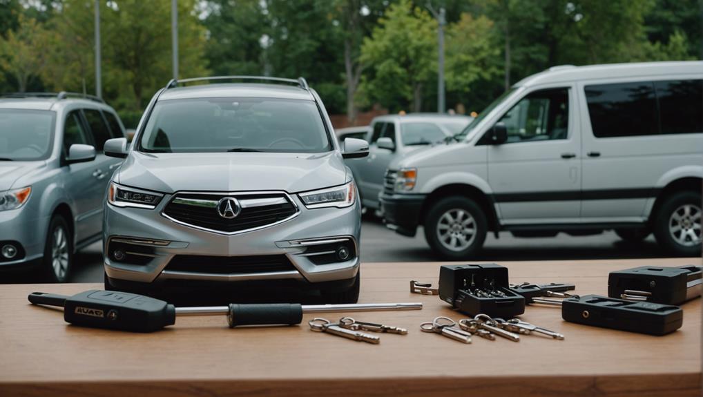 replacing lost acura key