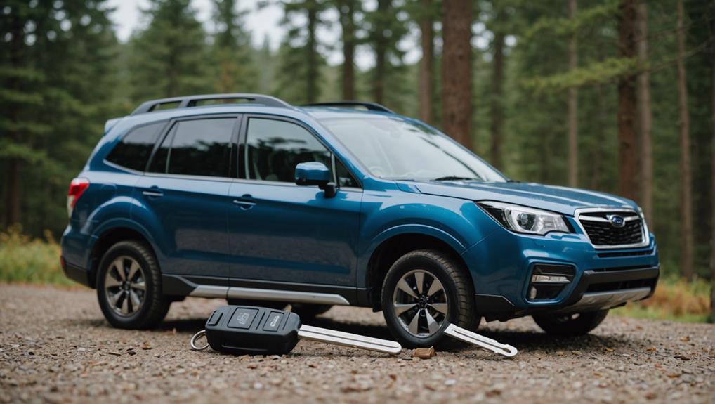 subaru forester key maintenance