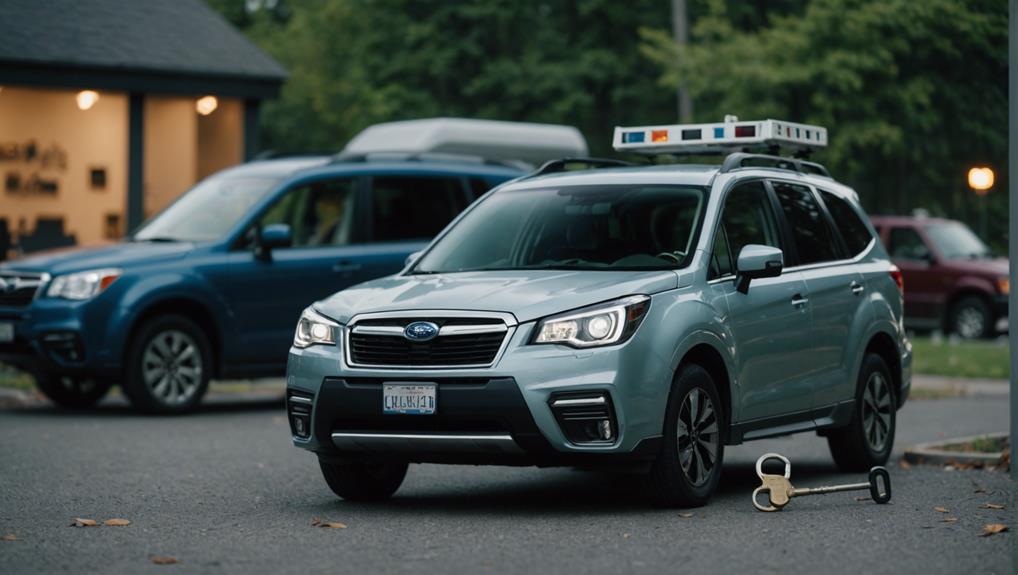 subaru forester key replacement