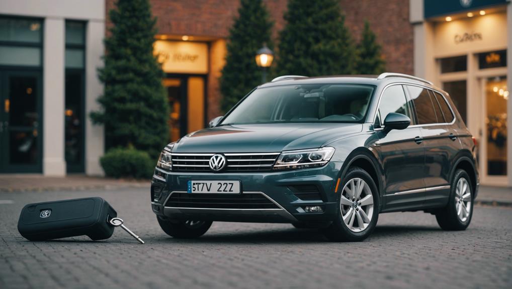 tiguan valet key option