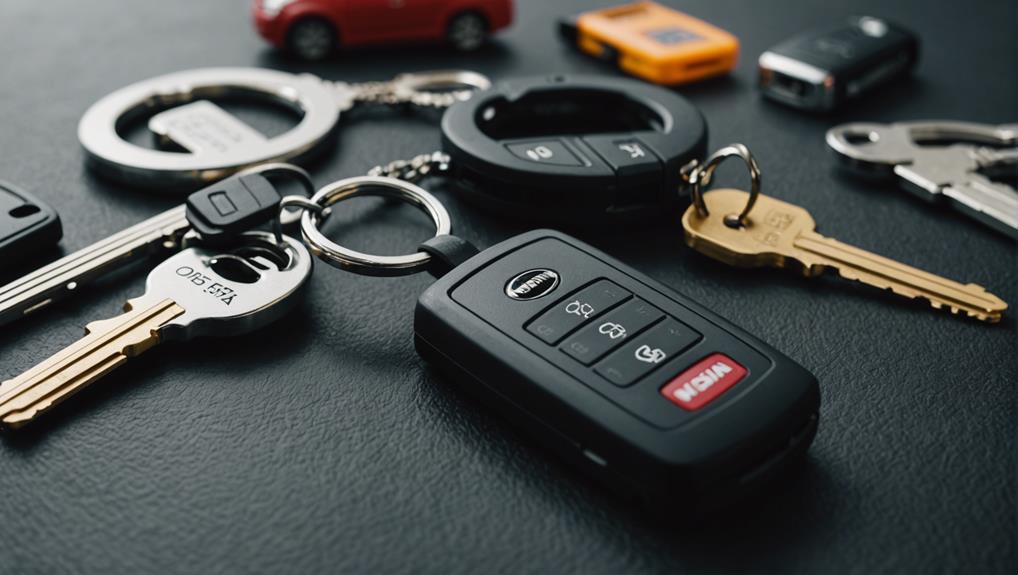 variety of nissan keys