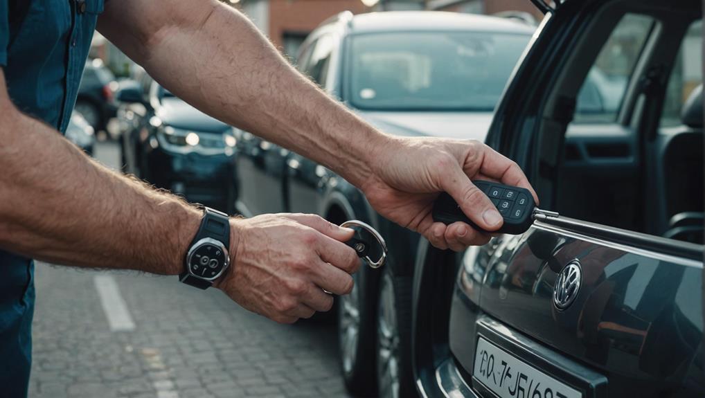 volkswagen tiguan key replacement