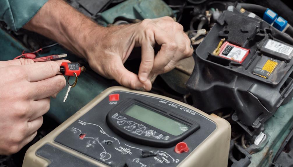 battery and key inspection