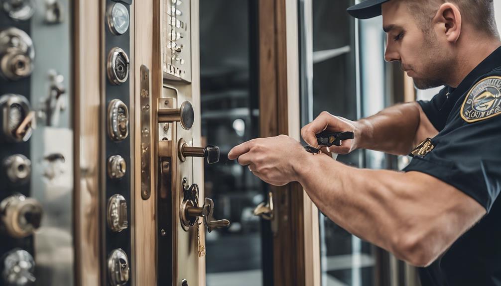 commercial locksmith service fees