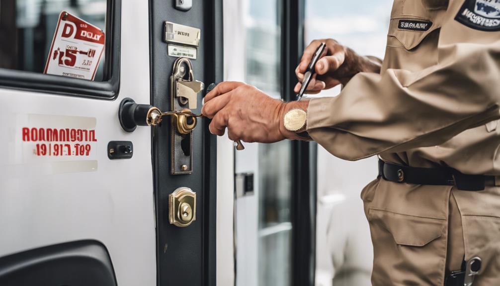 commercial locksmith services pricing