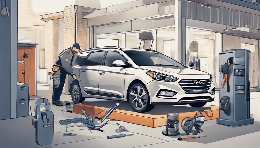 hyundai locksmith services offered