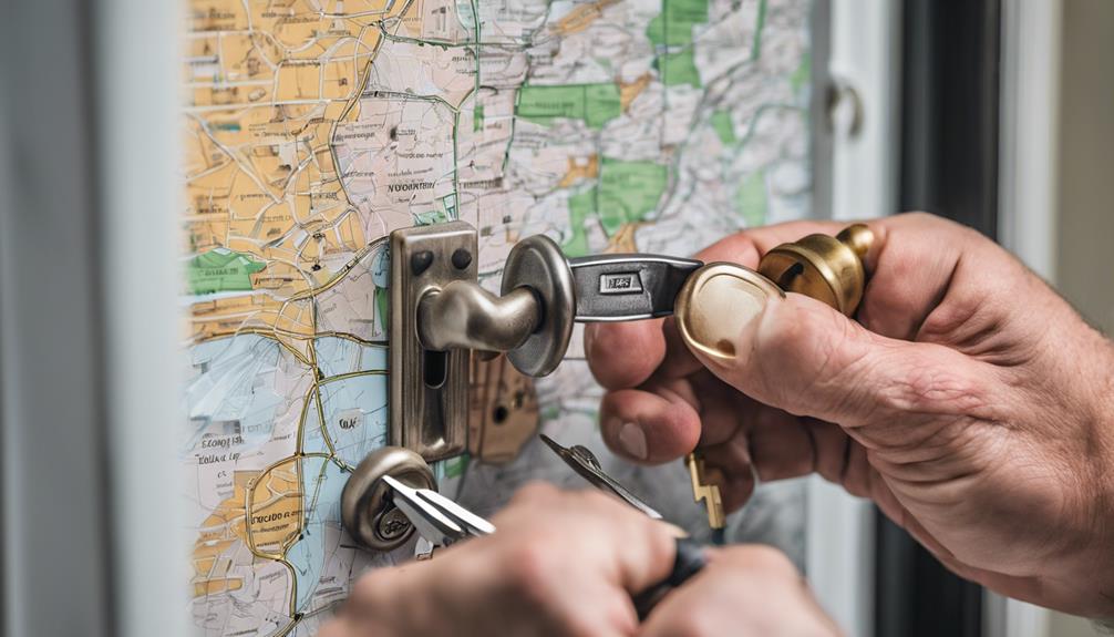 professional locksmith services offered