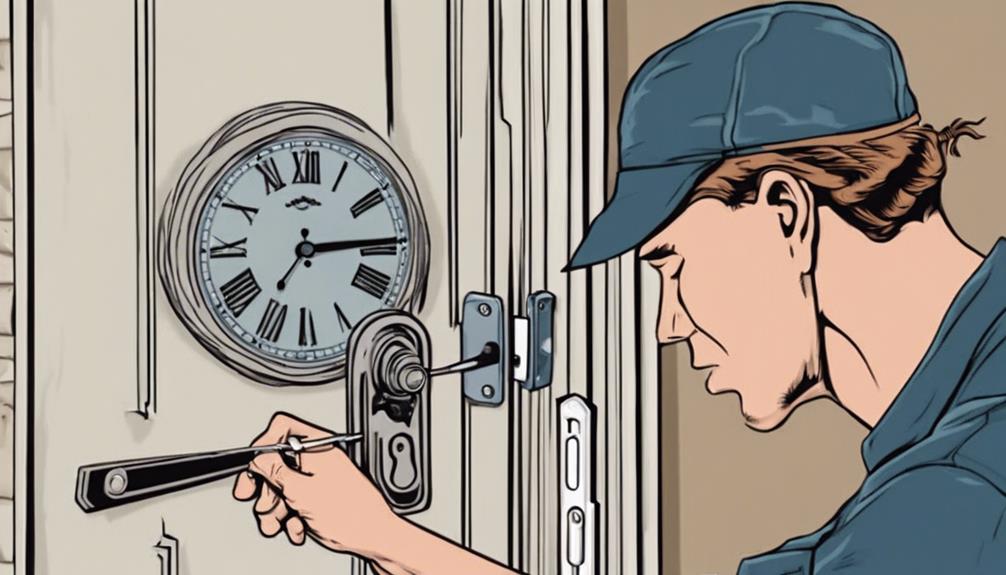 residential locksmith services cost