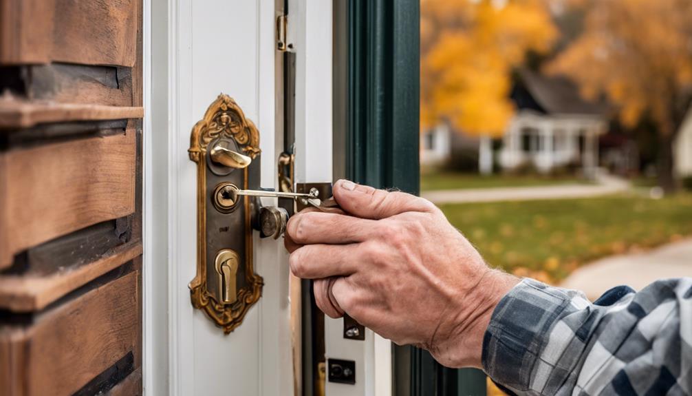 residential locksmith services cost