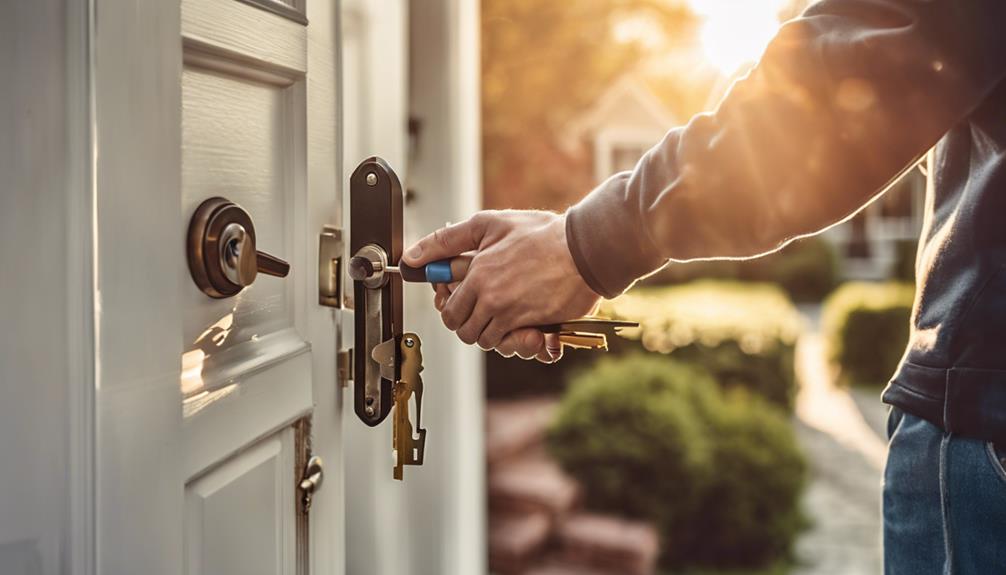 residential locksmith services pricing