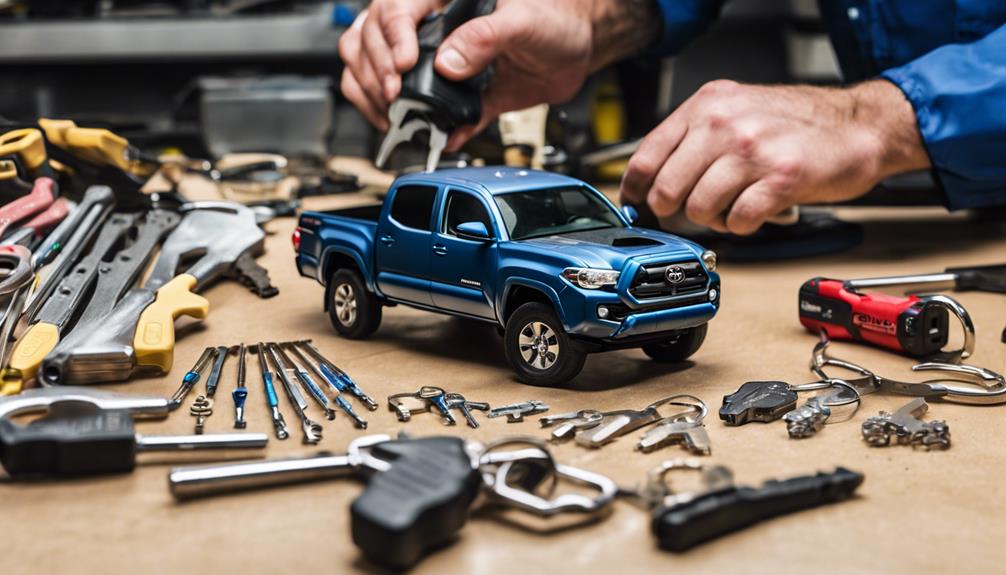 toyota tacoma key replacement