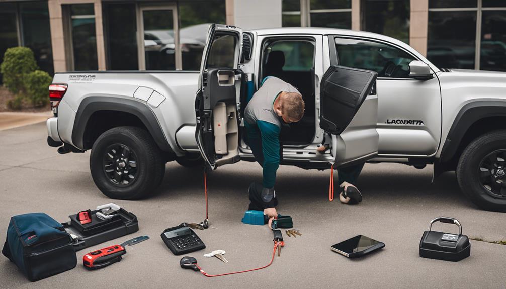 toyota tacoma key replacement