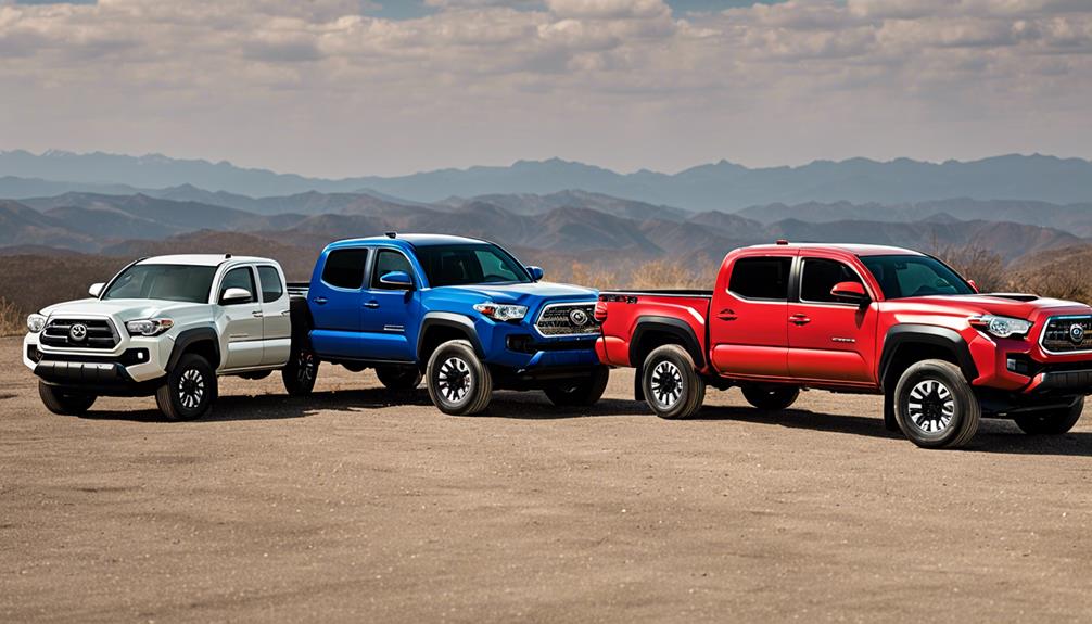 toyota tacoma model history