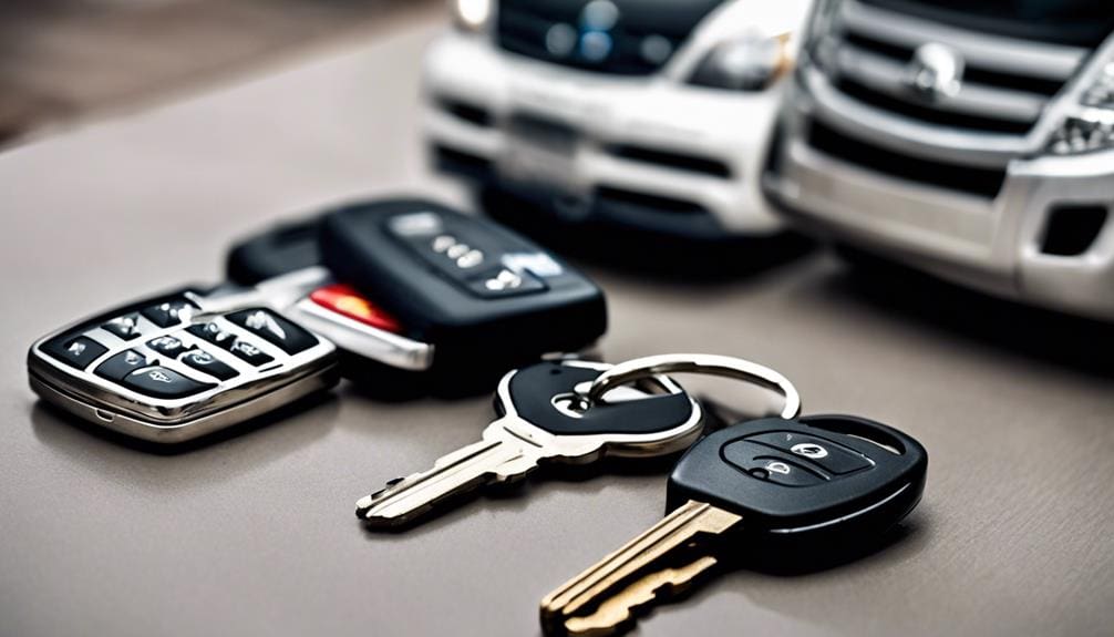 different car key types