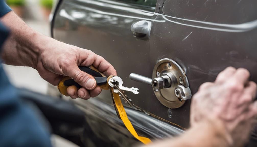 professional locksmith services offered