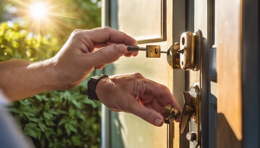 professional locksmith services offered