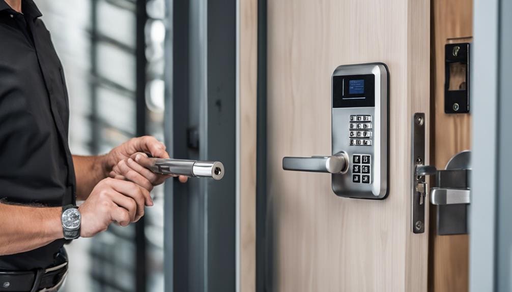 secure business with locksmith