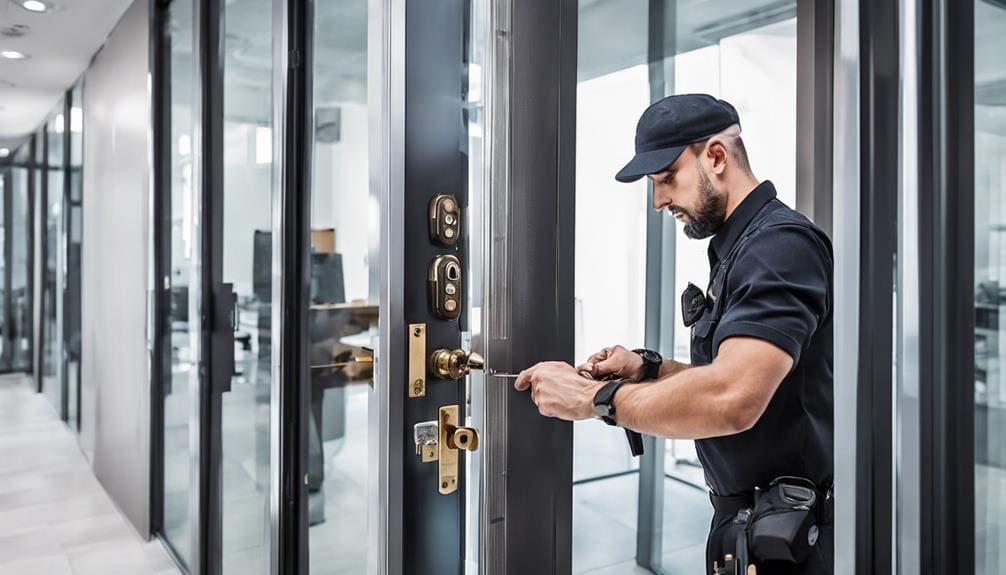 secure commercial locksmith services