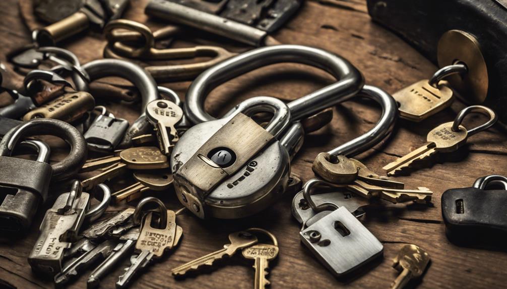 security through combination locks