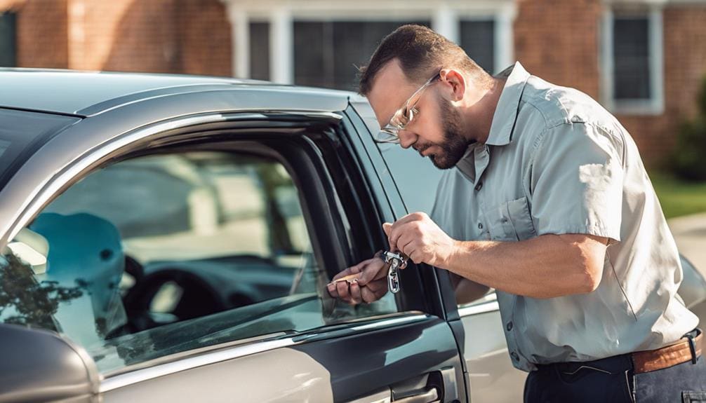 unlocking car doors professionally