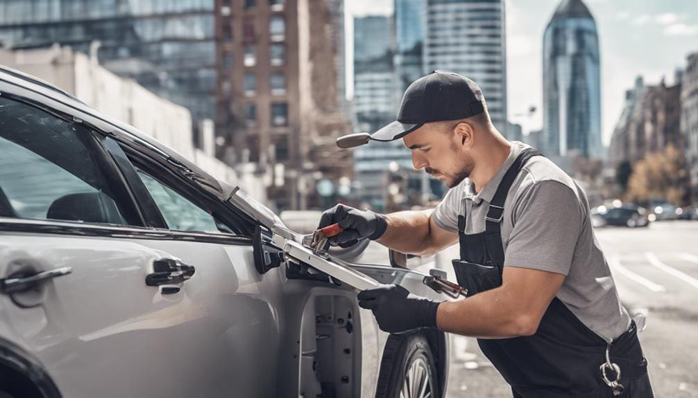 unlocking car doors safely