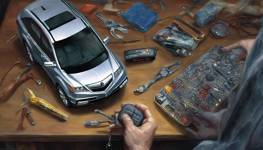 acura locksmith keyless entry