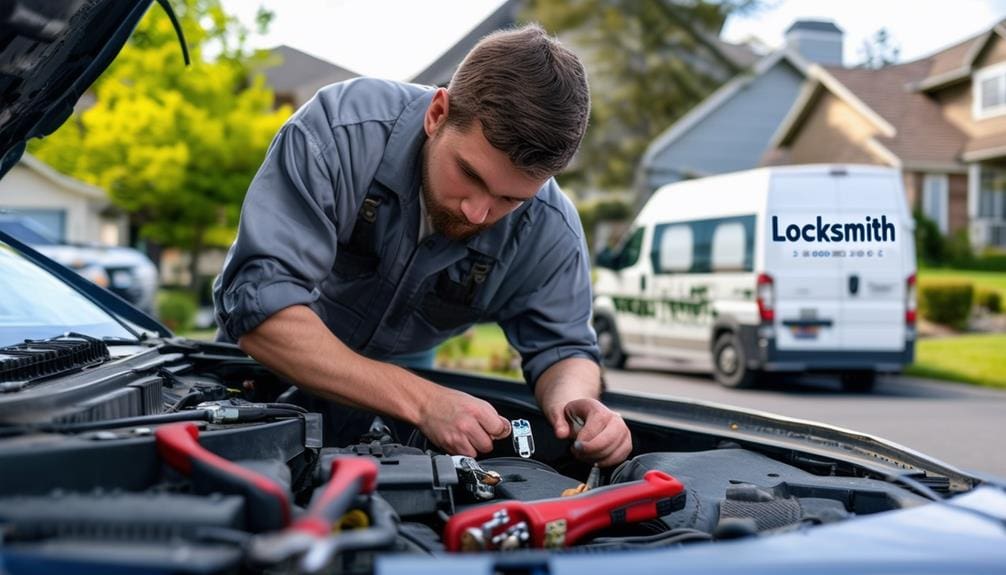 automotive locksmith services offered