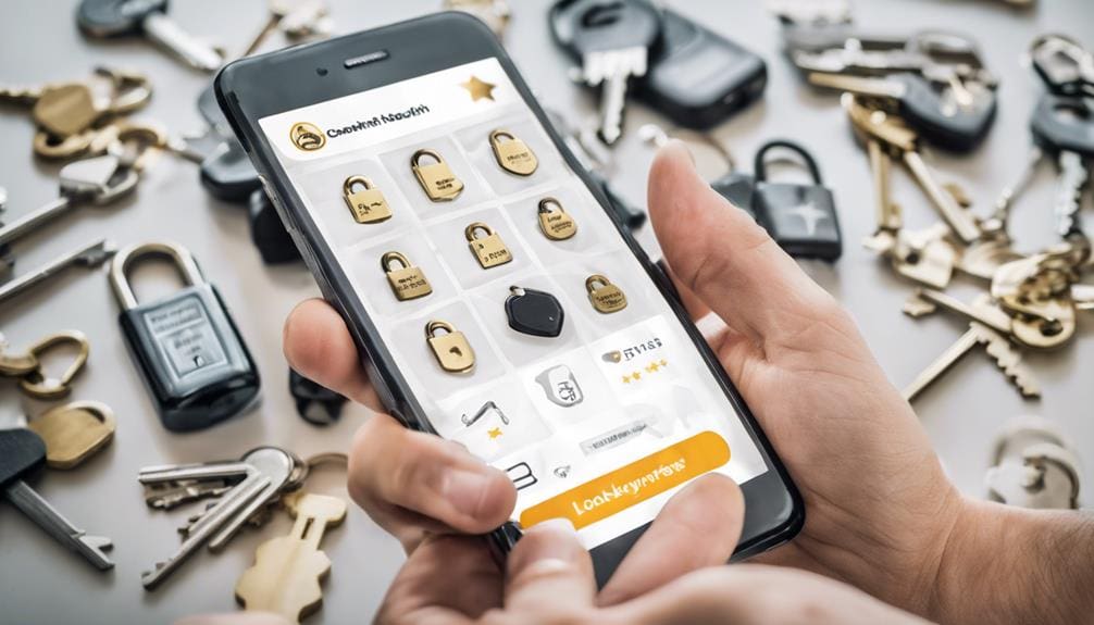 choose locksmith with reviews