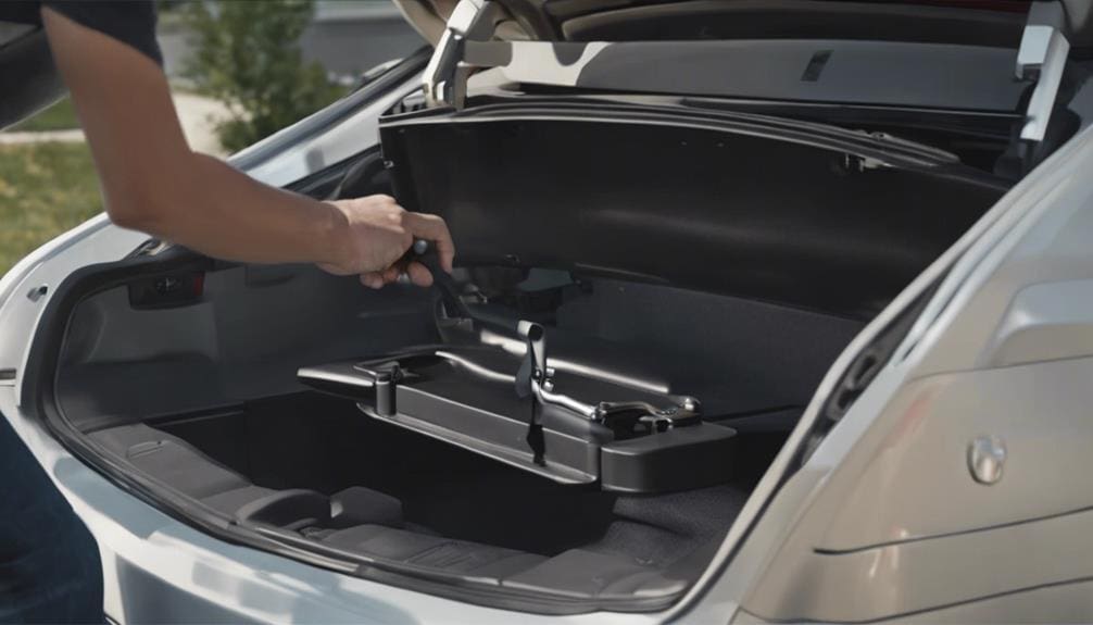 emergency trunk access feature