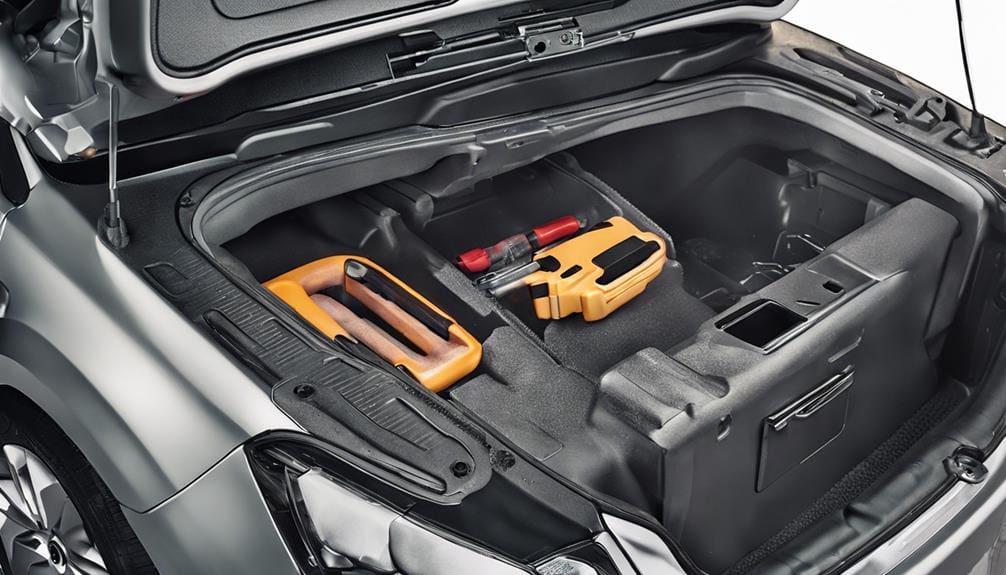 identifying car trunk issues