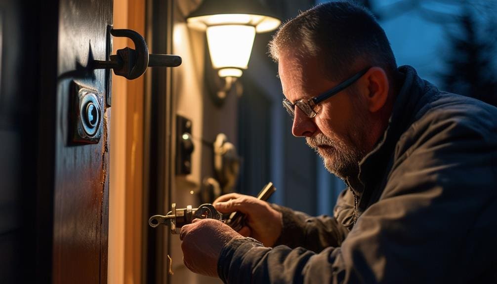 locksmith fixes broken lock