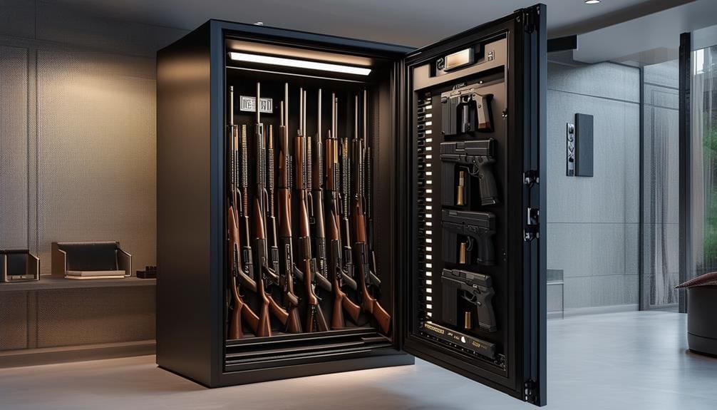 secure firearm storage solution