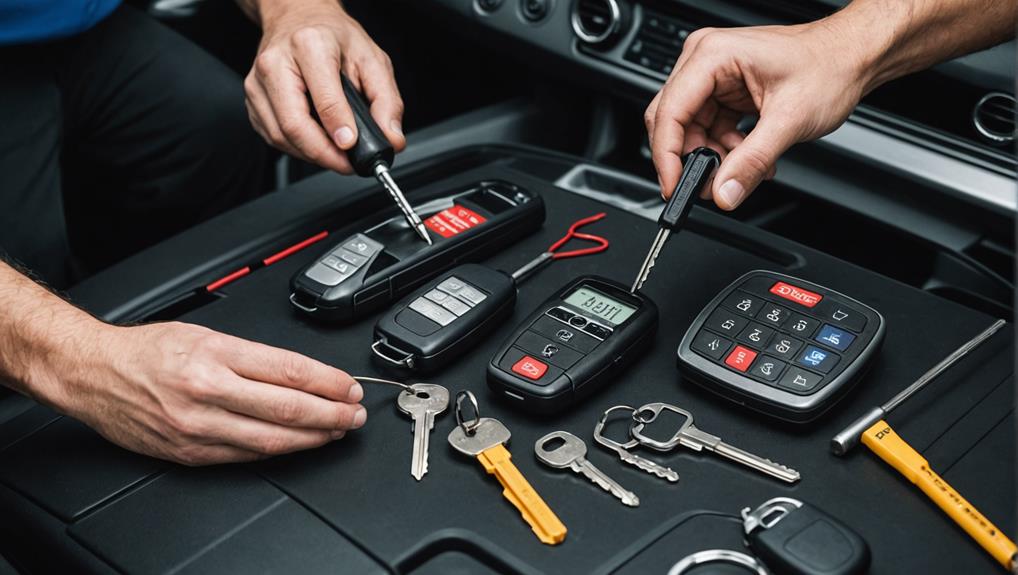 automotive locksmith services offered