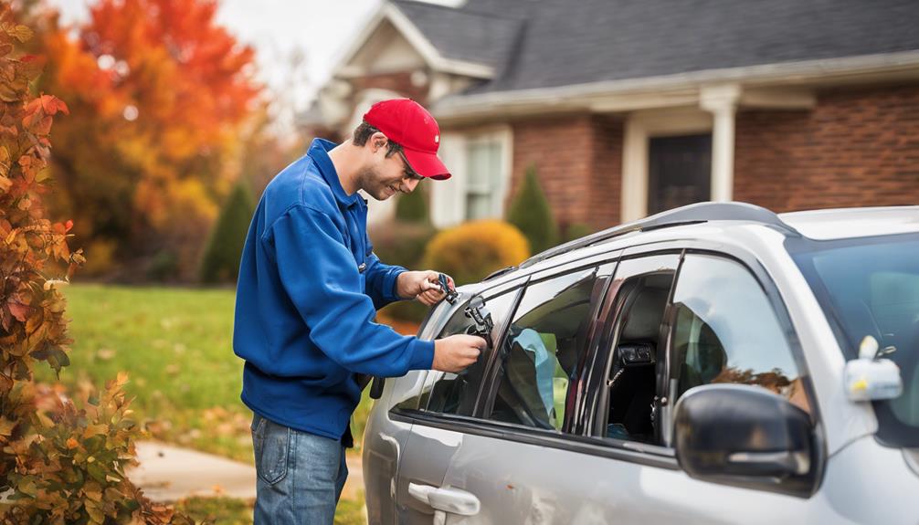 automotive locksmith services offered