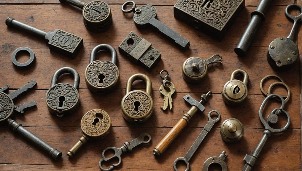 classic vintage lock styles