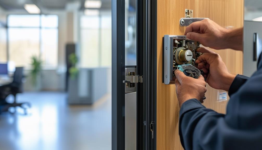 commercial security repair services